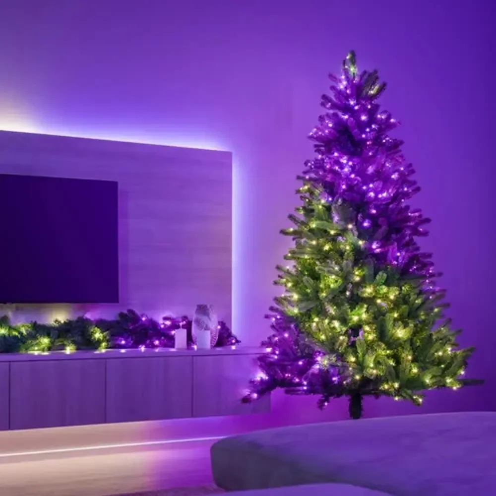 Twinkly 6Ft Prelit Regal Tree 435 RGB LED - Ecomm